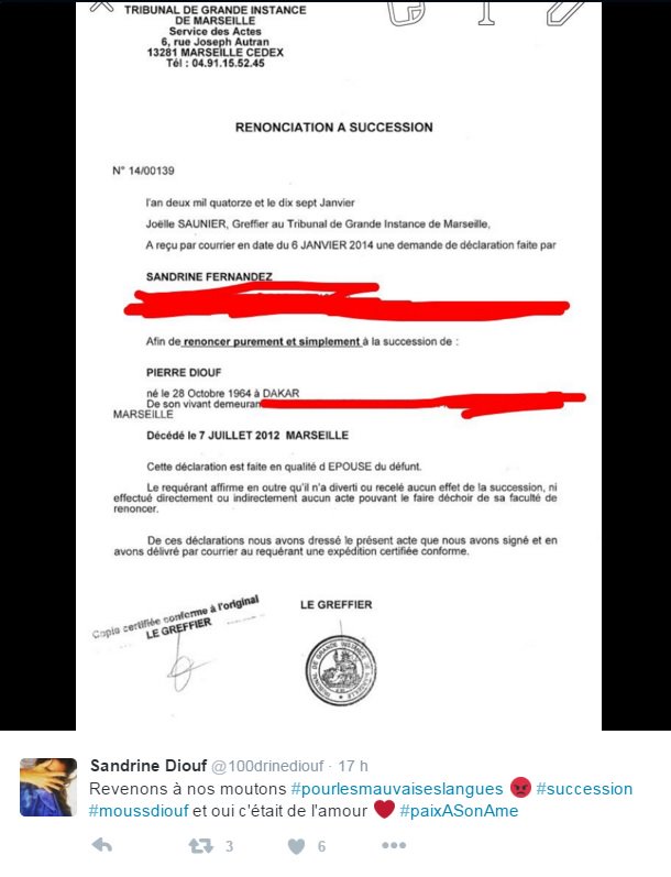 renoncer heritage lettre type