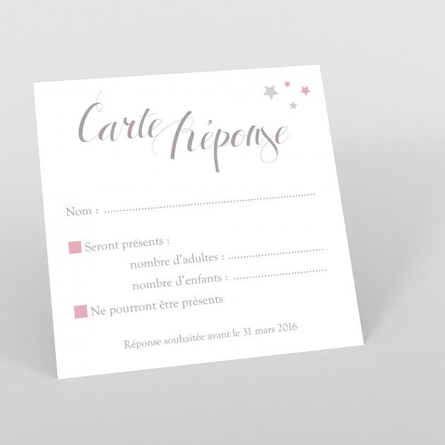 reponse a invitation de mariage