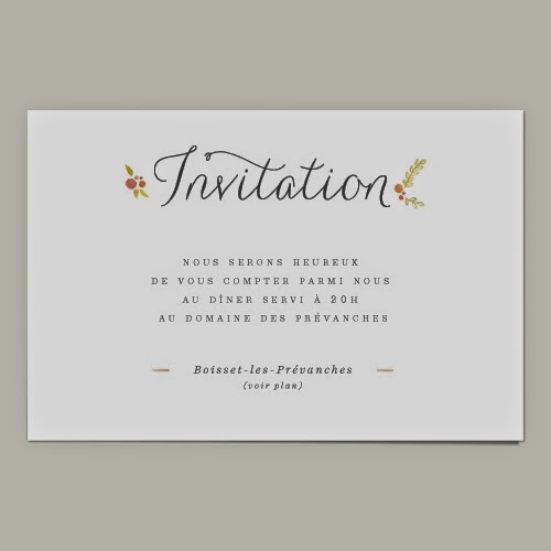 reponse a une invitation a diner