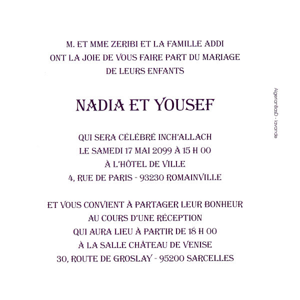 reponse a une invitation a diner