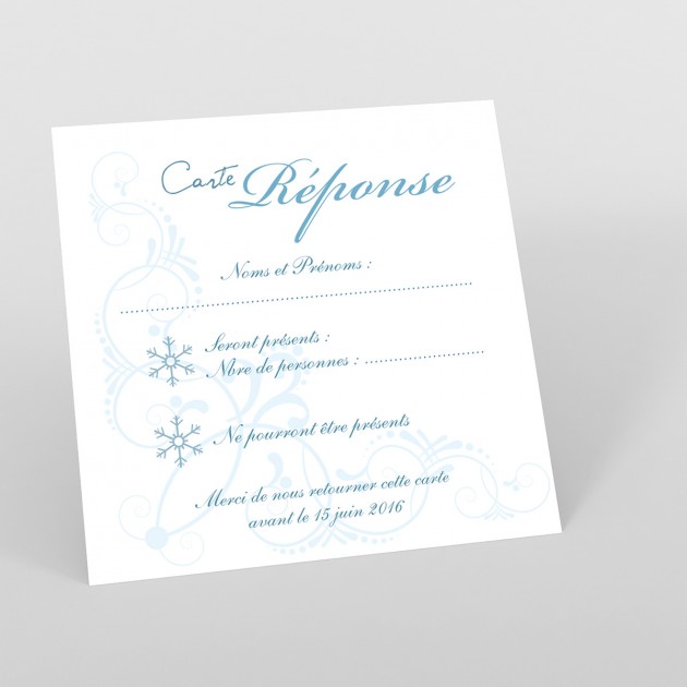 reponse a une invitation mariage