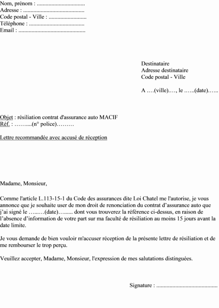 resiliation canal plus demenagement