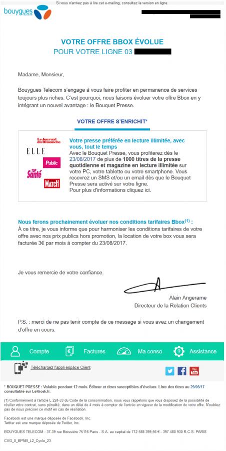 resiliation internet bouygues