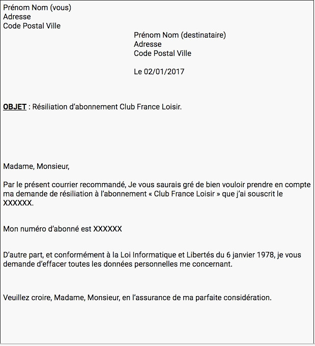 resiliation internet pour demenagement