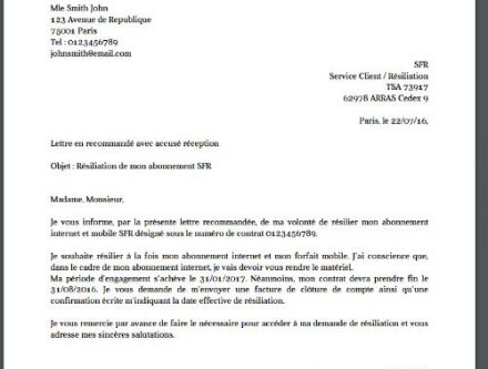 resiliation neufbox sfr pour demenagement