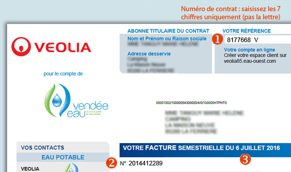 resiliation veolia demenagement