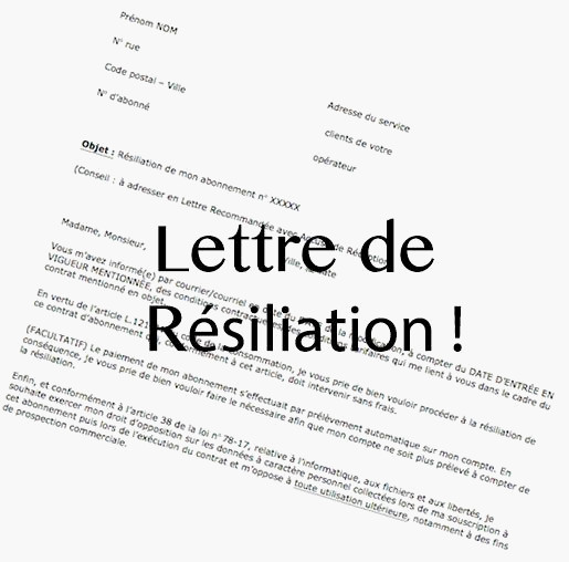 resilier abonnement express