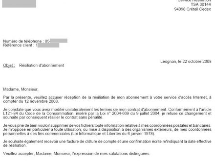 resilier internet sfr