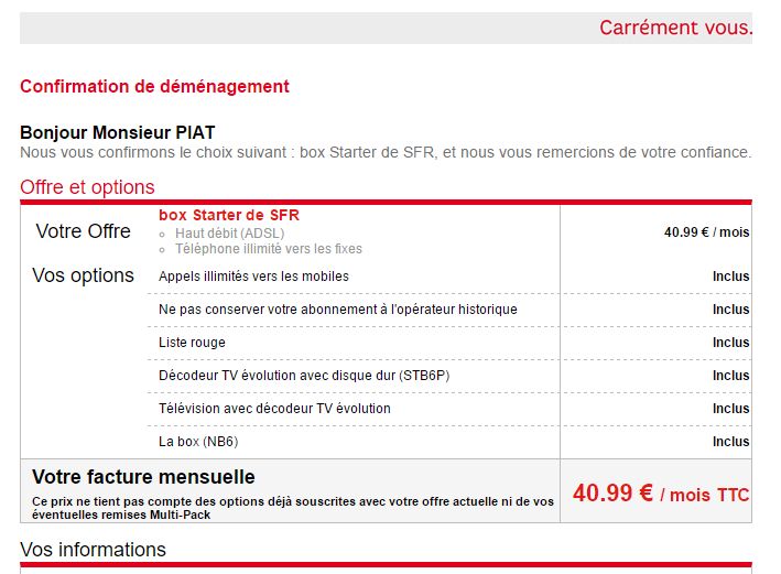 sfr demenagement adsl