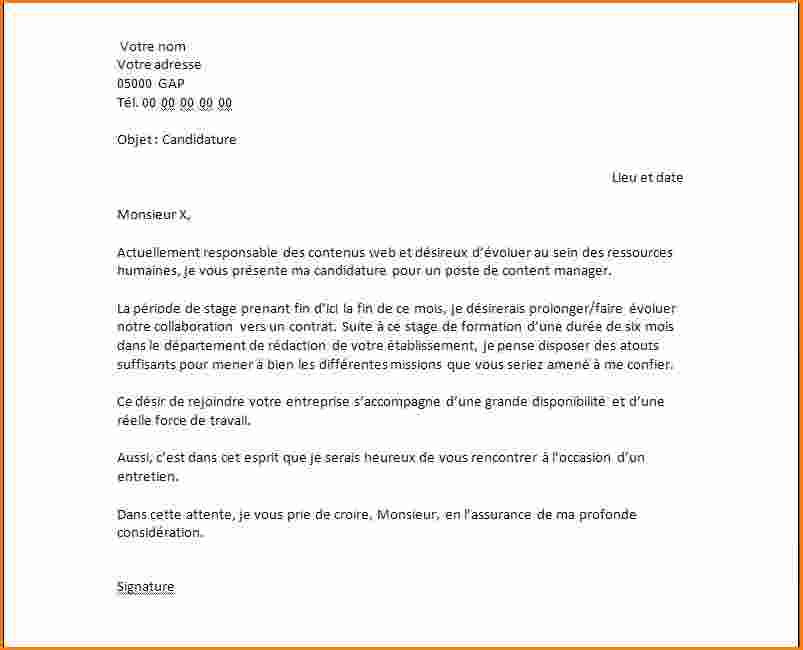 stage en assurance lettre de motivation