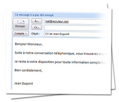 suite a notre conversation telephonique de ce jour