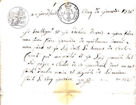 texte de reconnaissance de dette