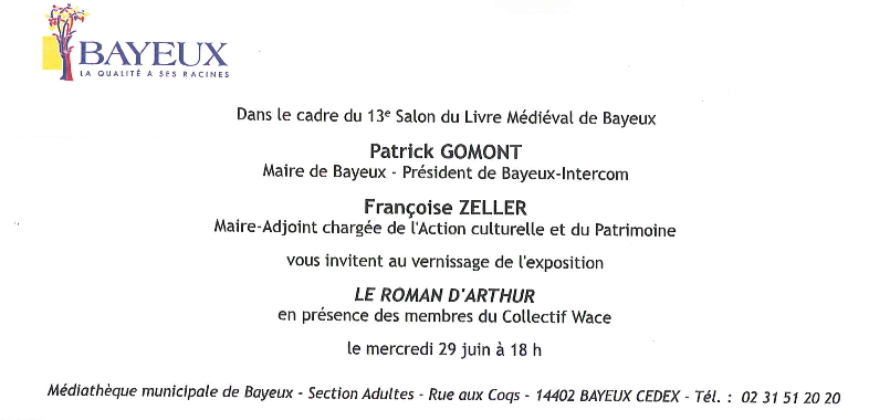 texte pour invitation vernissage