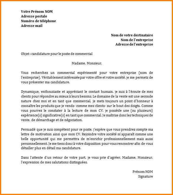 type de lettre