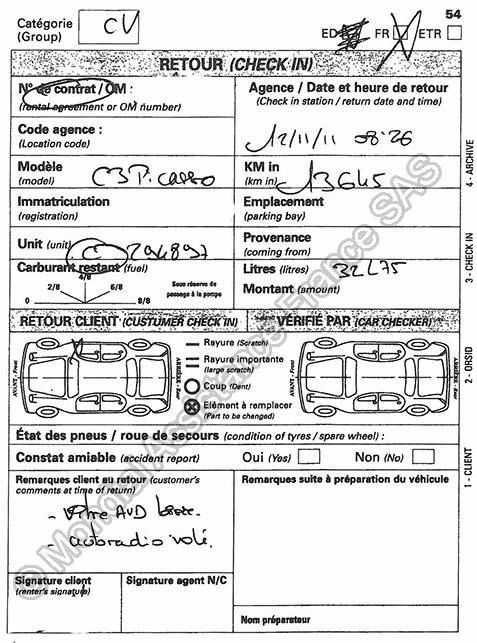 une declaration circonstanciee