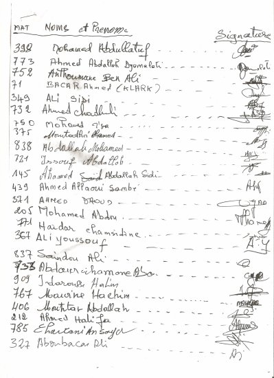 une declaration circonstanciee