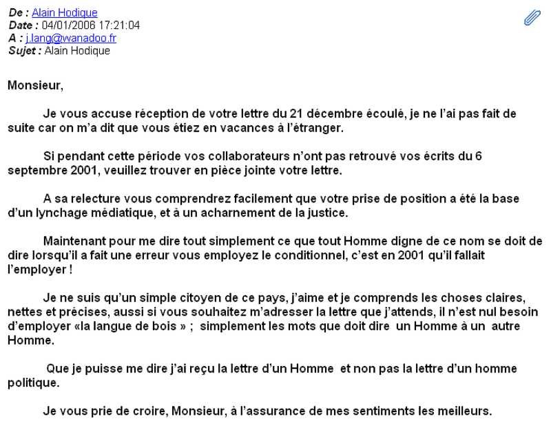 une lettre d'excuse pour absence