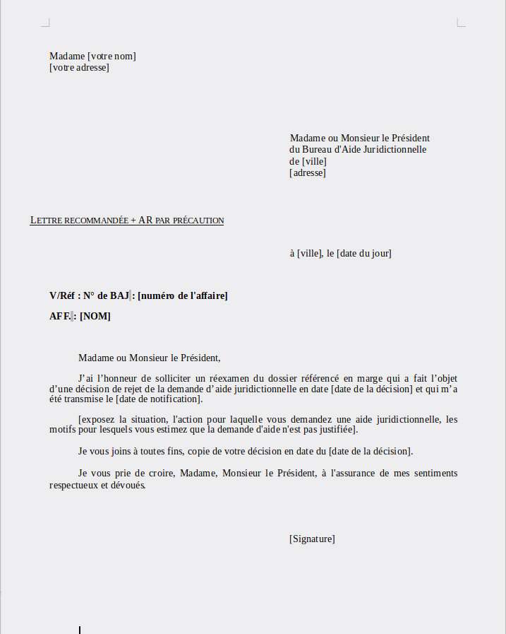 lettre contestation de facture - Modele de lettre type